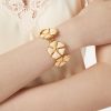 Blooming Linen Flower Bracelet
