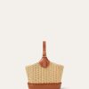 Bobbin Bucket bag wicker