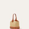 Bobbin Bucket bag wicker