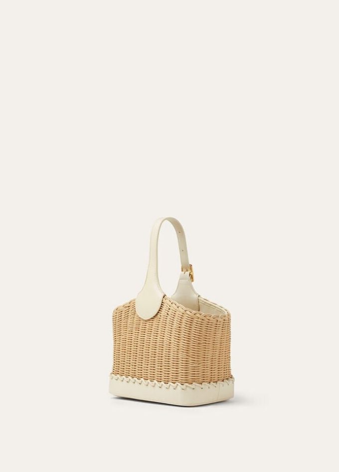 Bobbin Bucket bag wicker