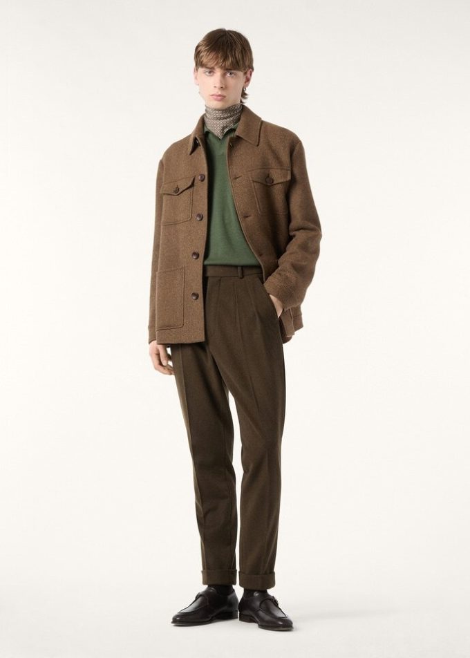 Buttonless Polo-shirt