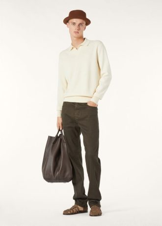 Buttonless Polo-shirt