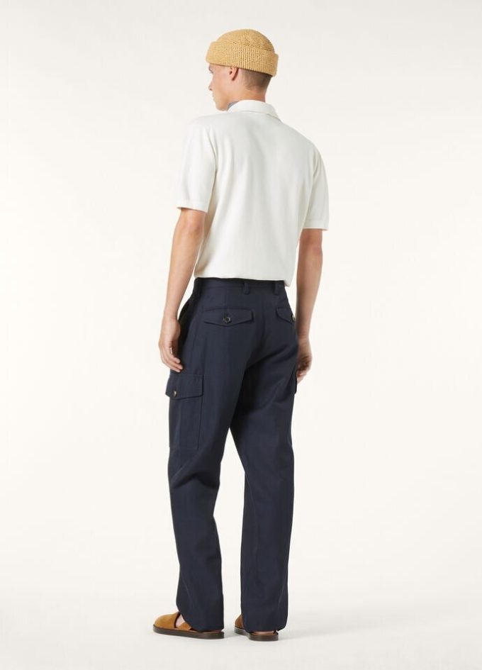 Buttonless Polo Shirt