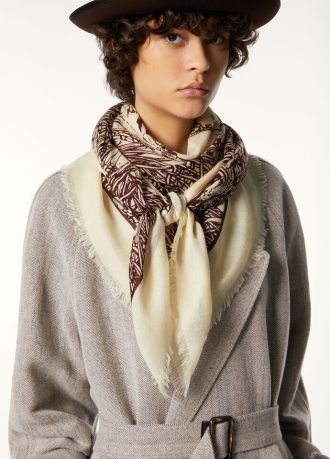 Campo di Lino Fiorito Shawl