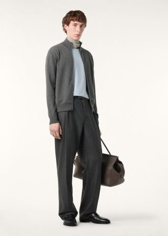 Classic Zip-Up Bomber Jacket