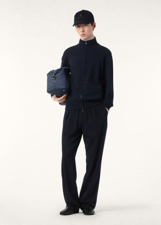 Classic Zip-Up Bomber Jacket