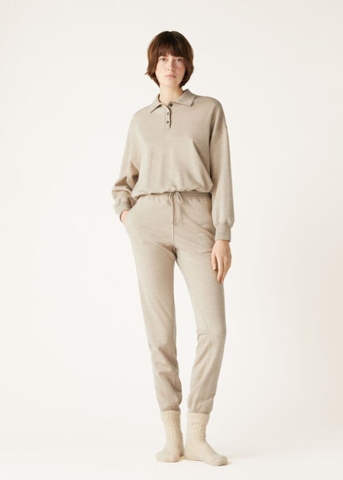 Cocooning Polo Sweatshirt