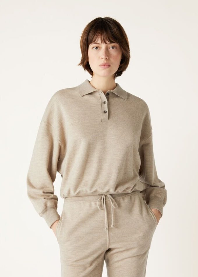 Cocooning Polo Sweatshirt