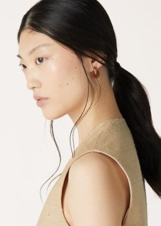 Duo Double Hoop Earrings