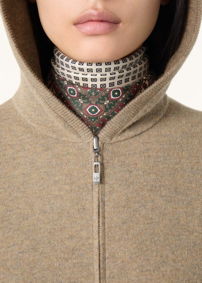 Duo Hooded Bomber Sweater