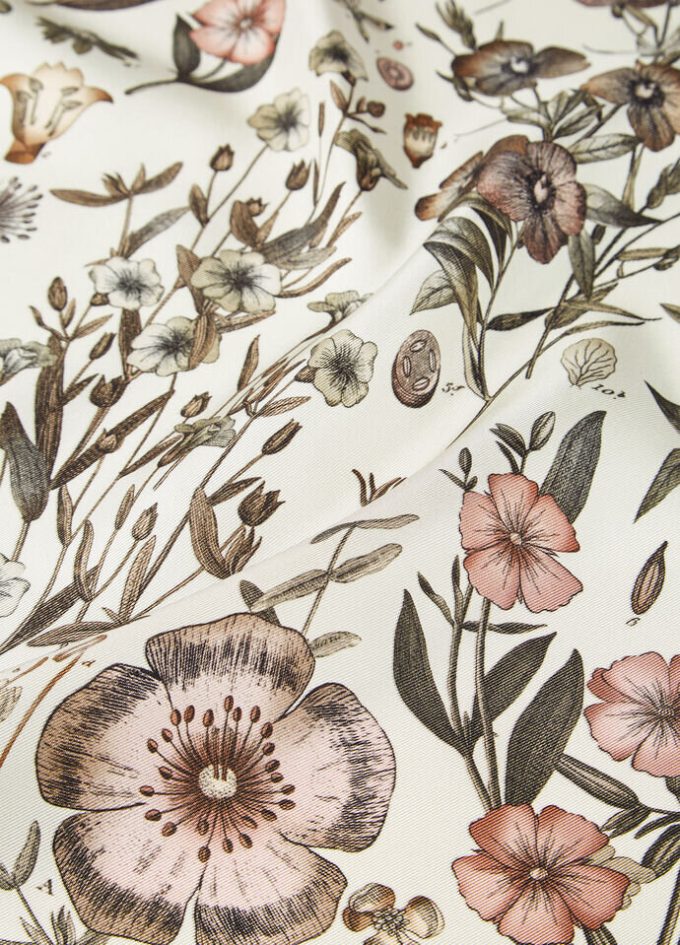 Enciclopedia del Lino Foulard 60×60