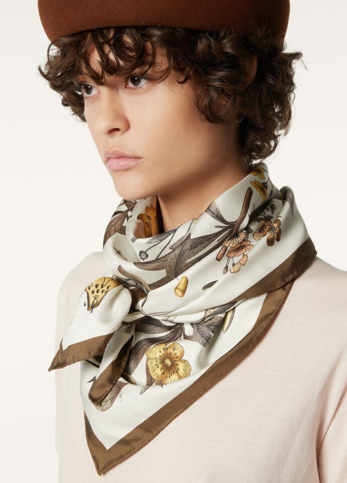 Enciclopedia del Lino Foulard 90×90