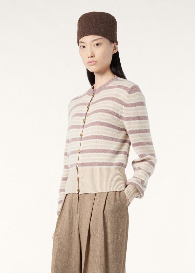 Fobello Stripes Cardigan