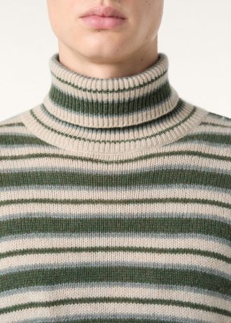 Fobello Stripes Turtleneck