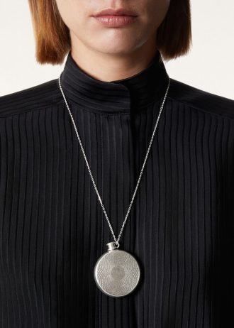 Guilloch茅 Bottle Necklace