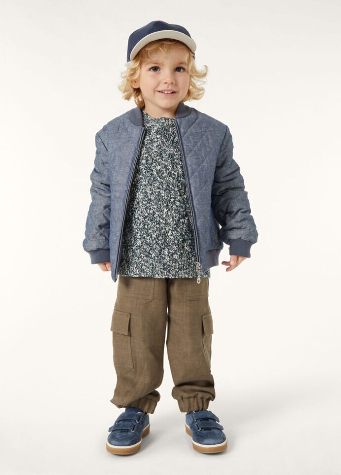 Kid’s Cable Dream Crewneck