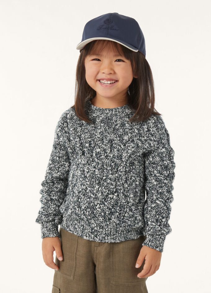 Kid’s Cable Dream Crewneck