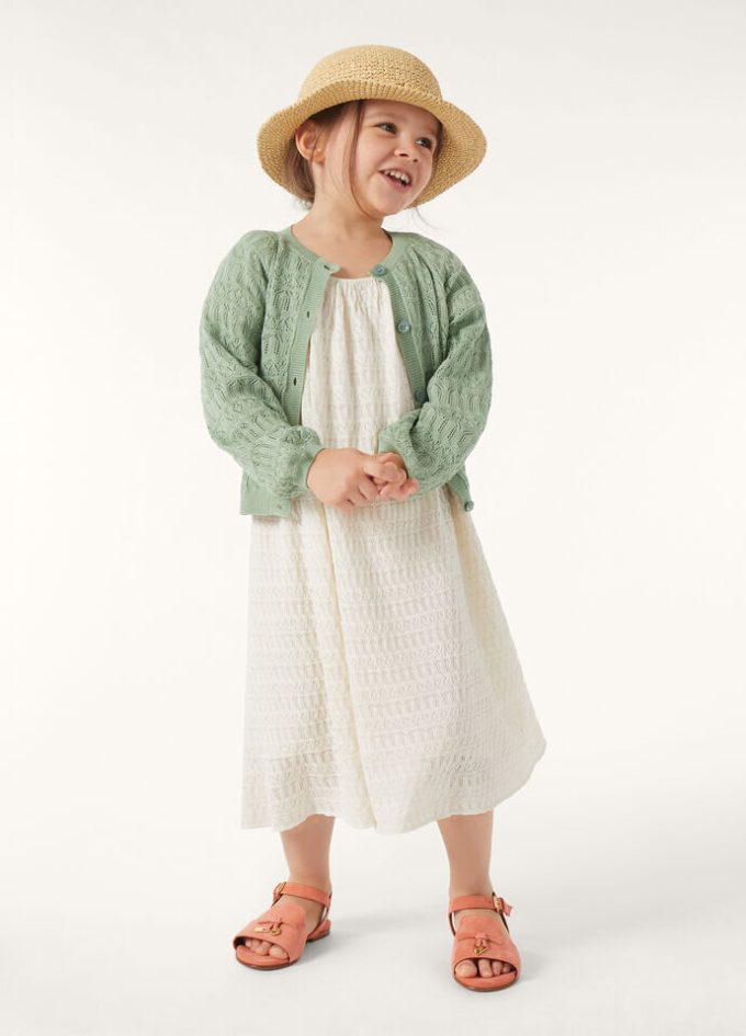 Kid’s Daisy Cardigan