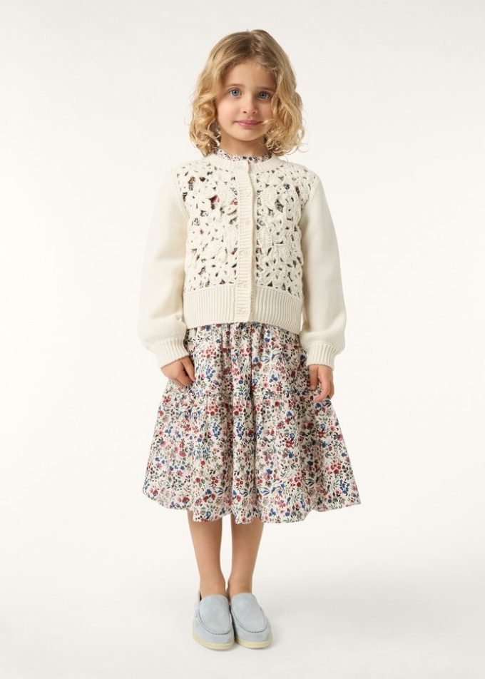 Kids’ Winter Garden Cardigan