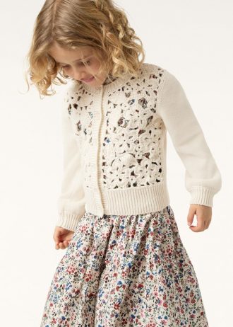 Kids’ Winter Garden Cardigan