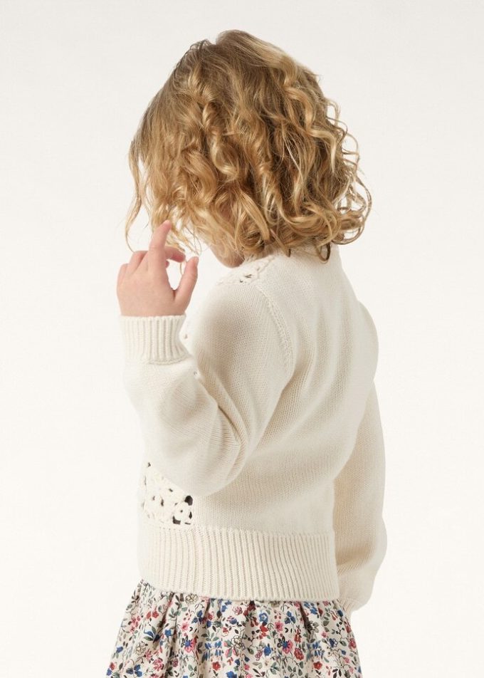 Kids’ Winter Garden Cardigan