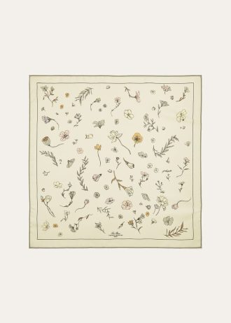 L’Arte Delle Fibre Dei Fiori Foulard 60×60