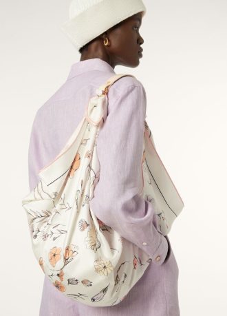 L’Arte Delle Fibre Dei Fiori Foulard 90×90