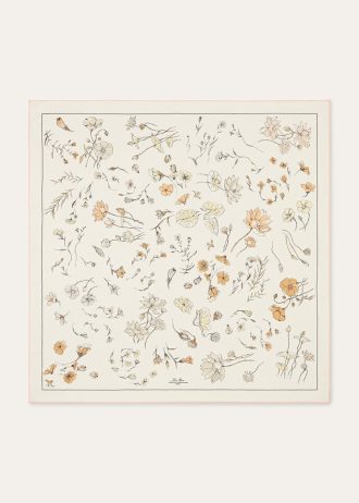 L’Arte Delle Fibre Dei Fiori Foulard 90×90