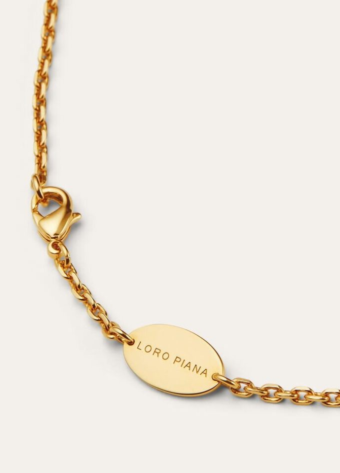 Linen Flower Bud Necklace