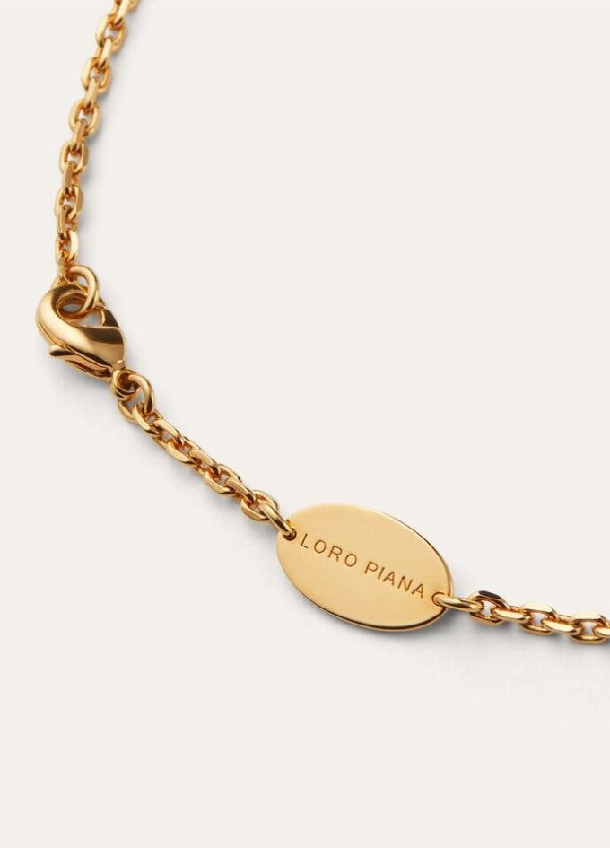 Linen Flower Bud Necklace