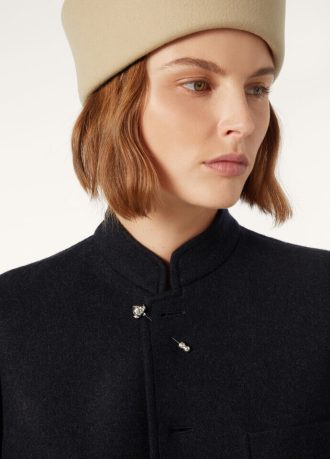 Linen Flower Bud Pin