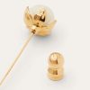 Linen Flower Bud Pin