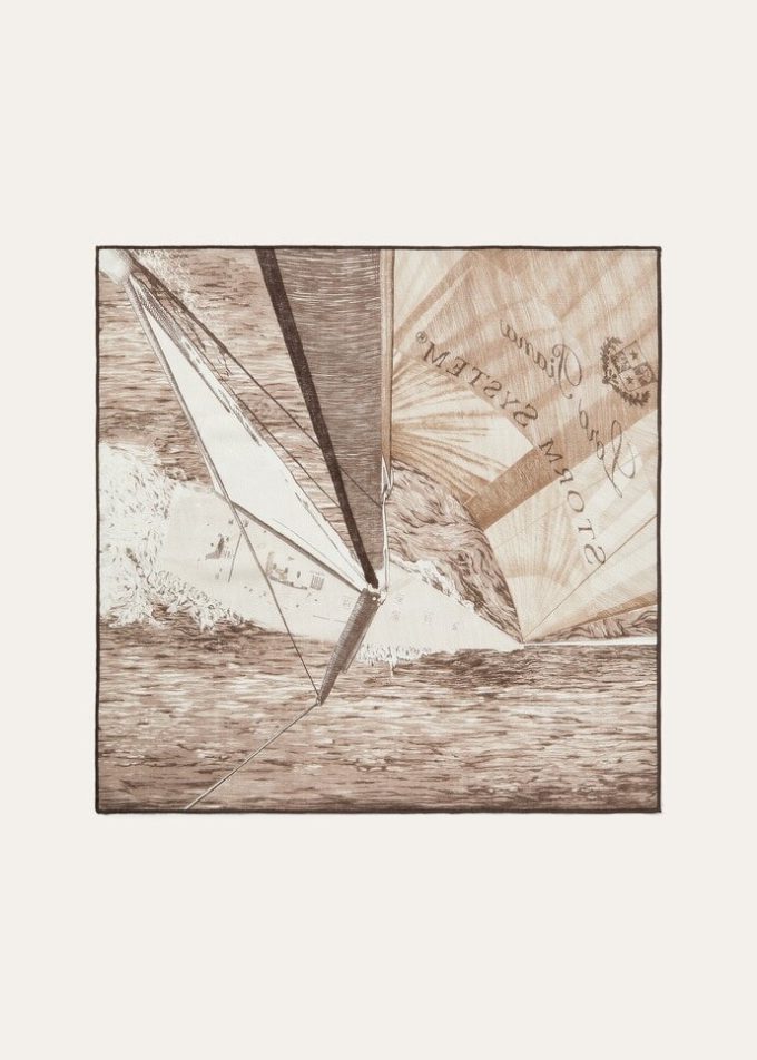 Loro Piana Storm System Foulard 60×60