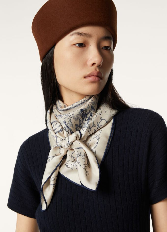 Maestri Del Lino Foulard 90×90