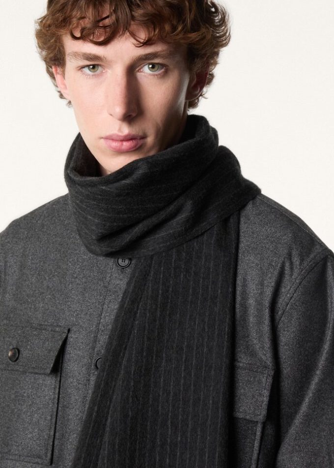 Pinstripe Scarf