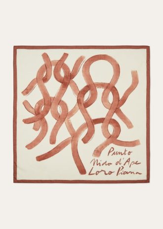 Punto Nido d’Ape Foulard 90×90
